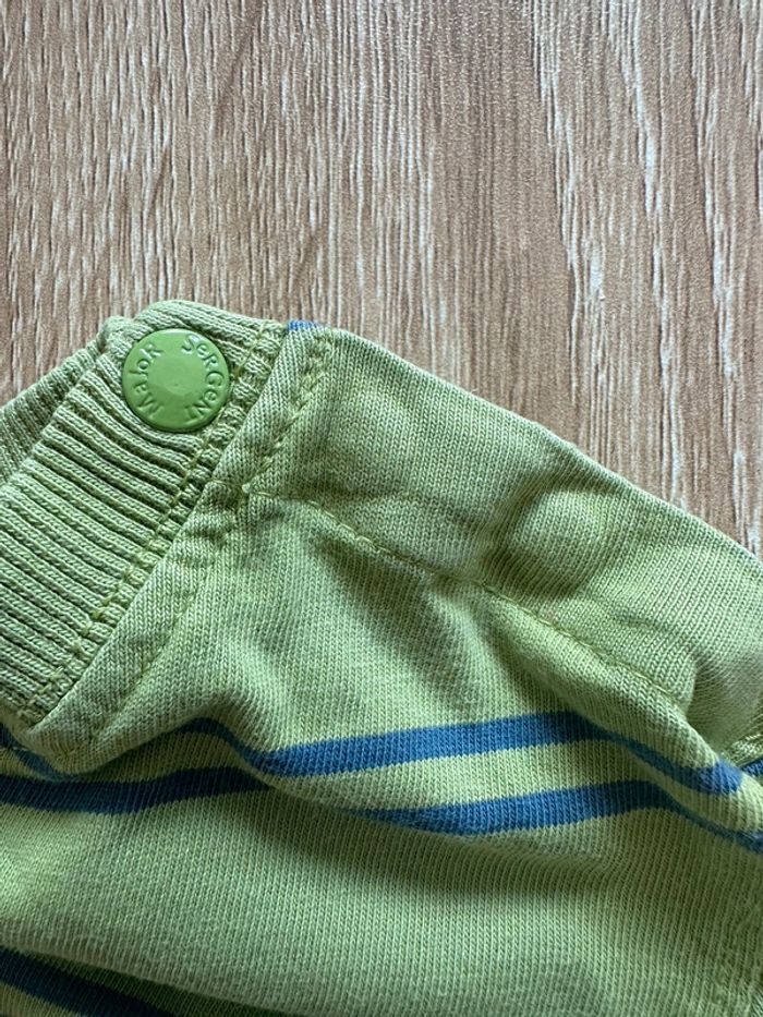 T-shirt manches longues vert - photo numéro 5