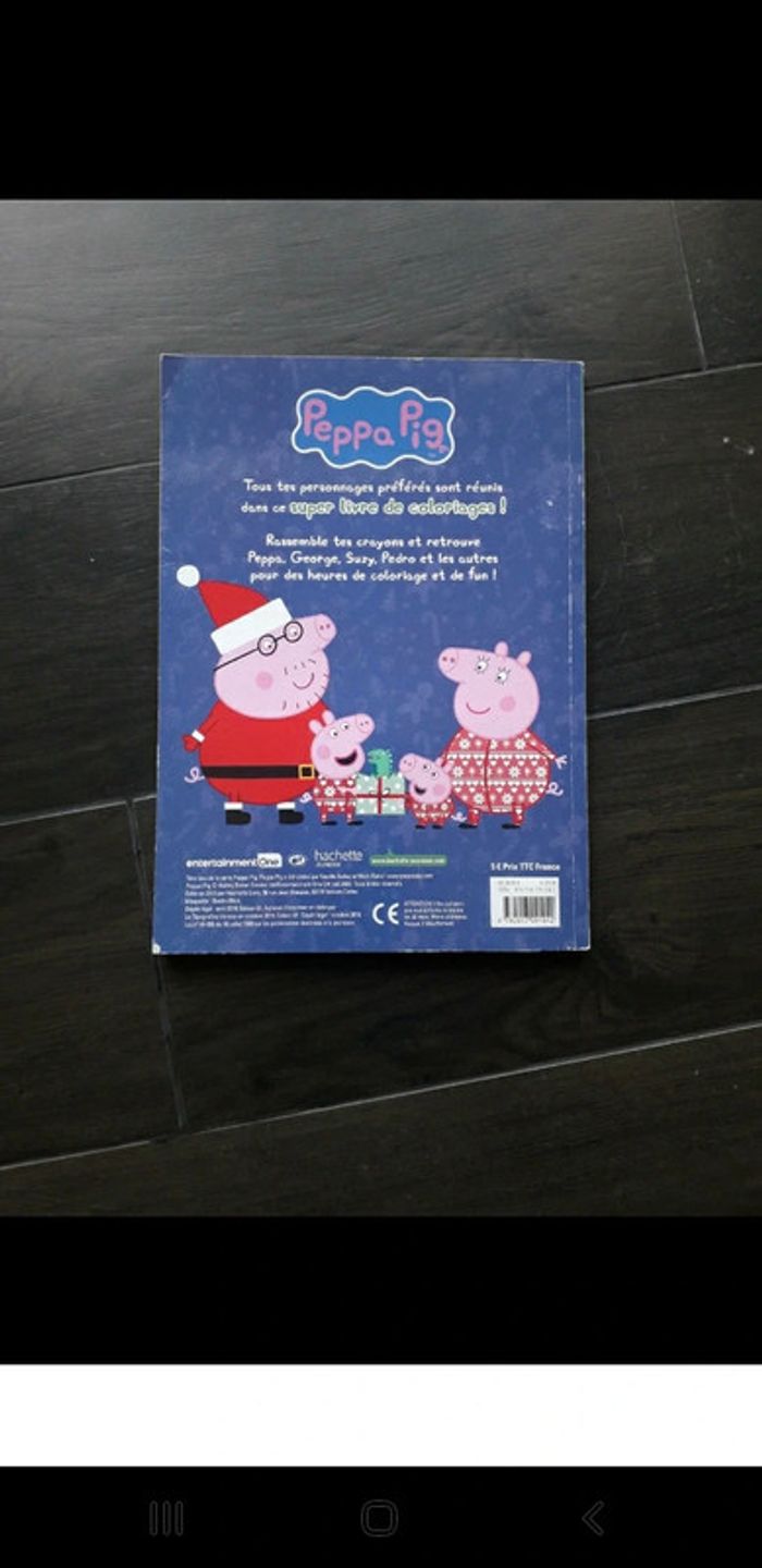 Cahier de coloriage Peppa Pig - photo numéro 2