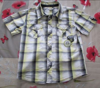 Chemise manches courtes Orchestra 8 ans