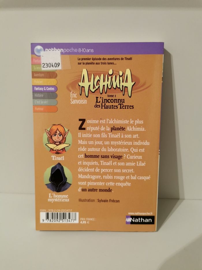Livre Alchimia tome 1 L'inconnu des hautes terres - photo numéro 2