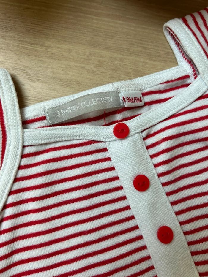 Barboteuse marinière 9 mois - photo numéro 2