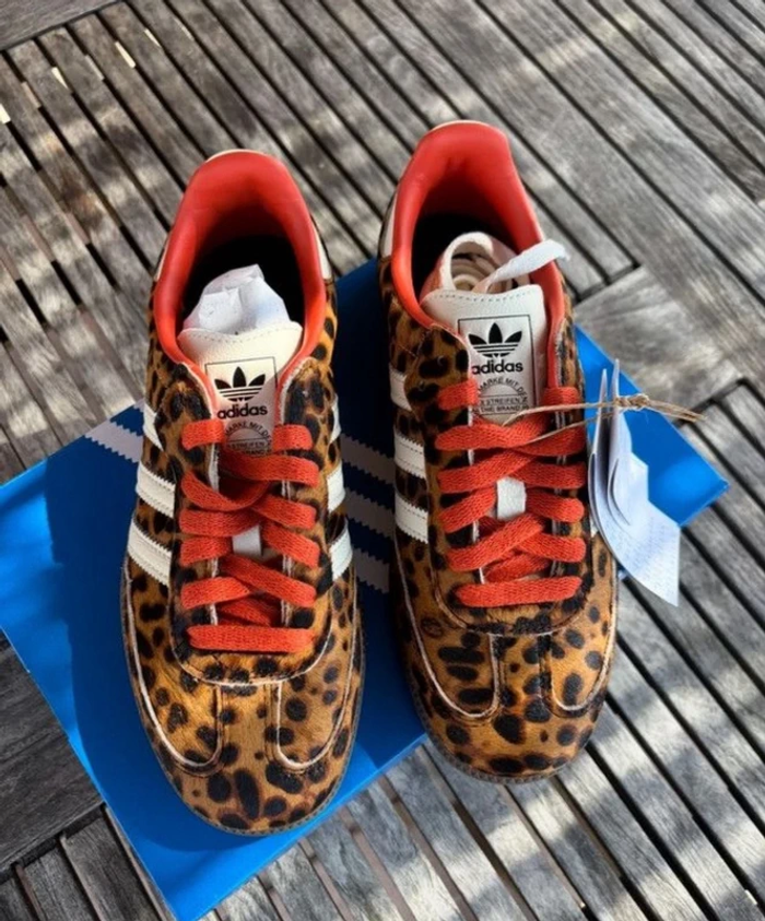 Adidas Samba Preloved Léopard Rouge 41 - photo numéro 2
