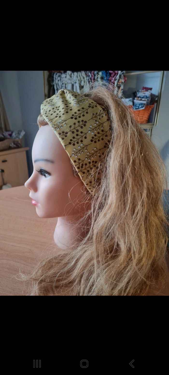 Bandeau croisé femme