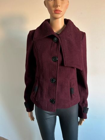 Manteau prune Vero Moda taille S TBE