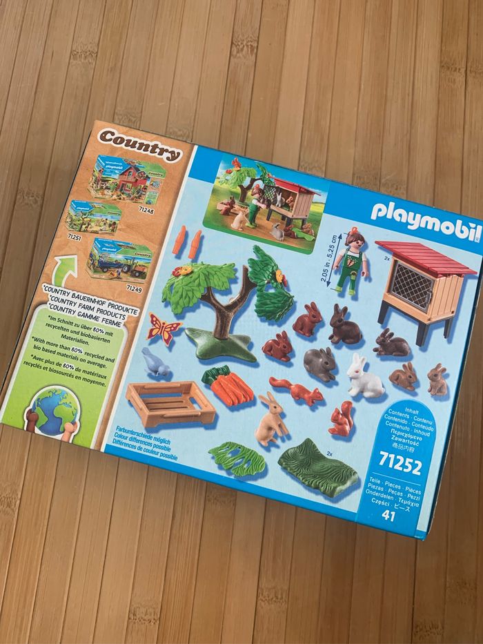 Playmobil -71452 -Enfant avec enclos et lapins - photo numéro 4