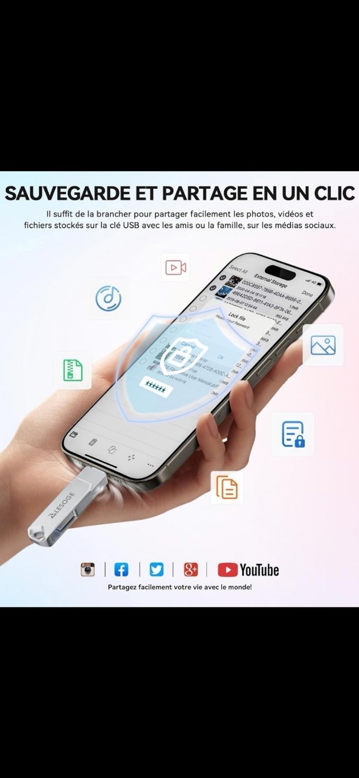 CLÉ USB POUR TÉLÉPHONE - photo numéro 10