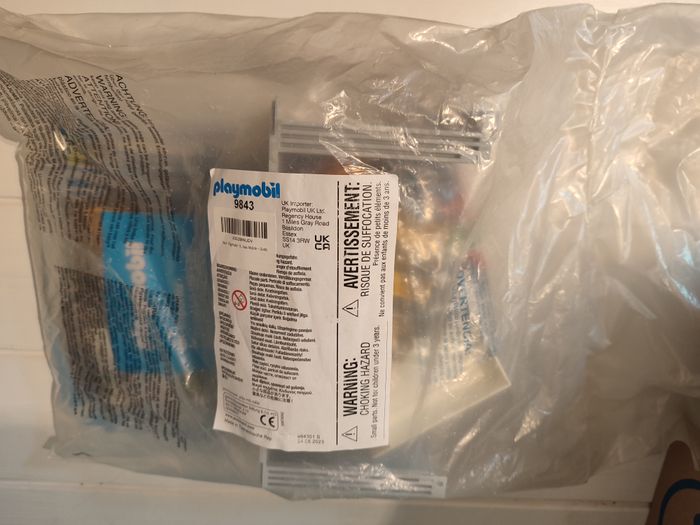 Playmobil 9843 Ouvriers et container