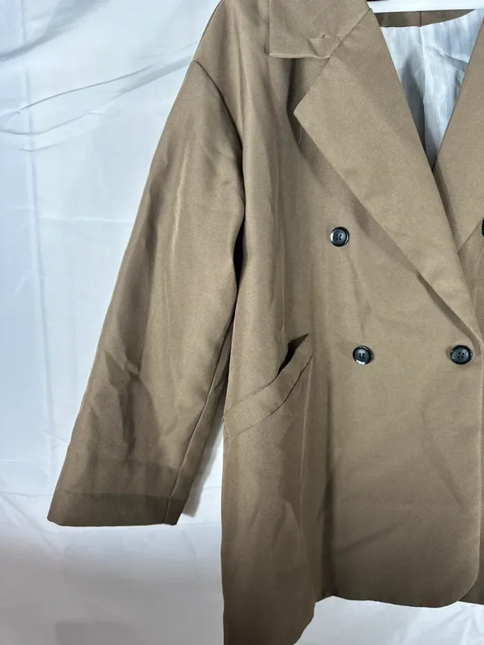 Veste blazer marron YesStyle - photo numéro 2