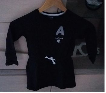 robe kiabi noire/argent 3 ans NEUVE