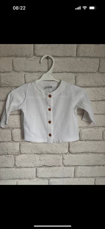 Gilet petit bateau taille 3 mois