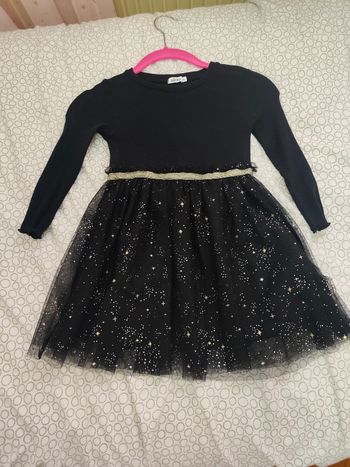 Robe noire fillette 4ans