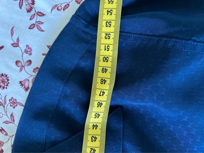 Chemise bleu marine manches longues homme Laurent cerrer taille 4 xl - photo numéro 7