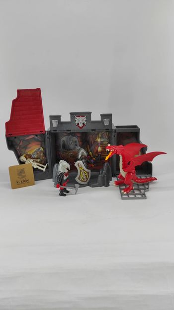 Playmobil -  Chevaliers et dragon transportable