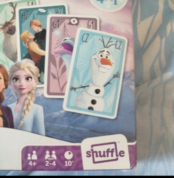 Jeux de 7 familles reine des neiges il est complet - photo numéro 3