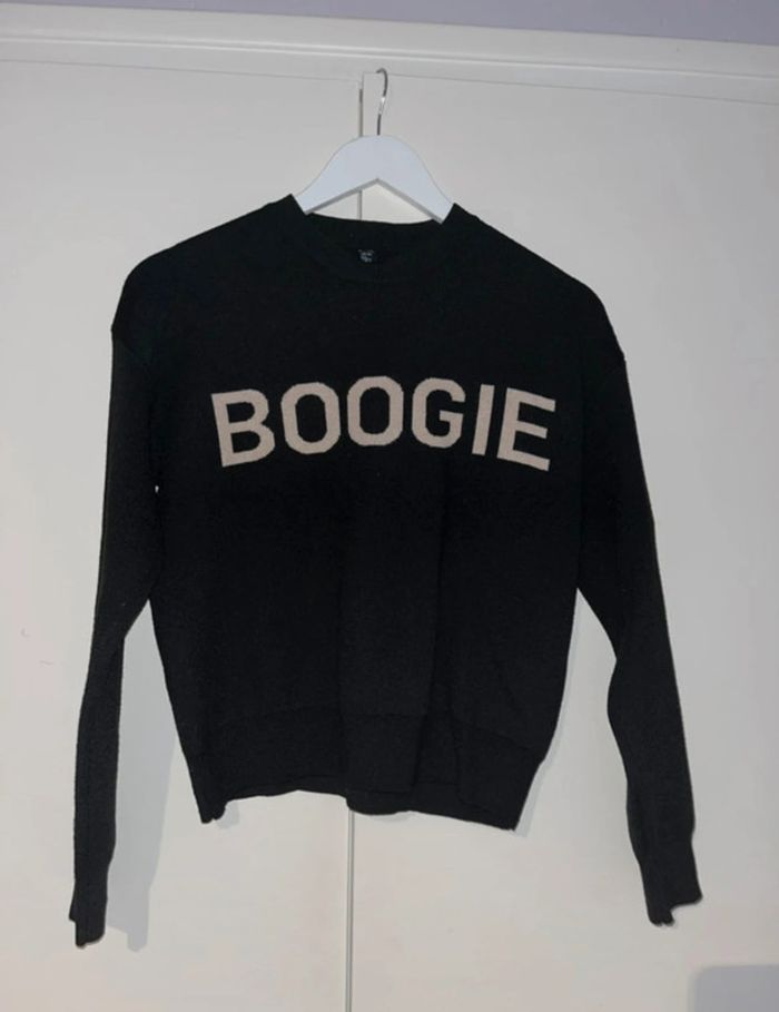 pull à écriture
