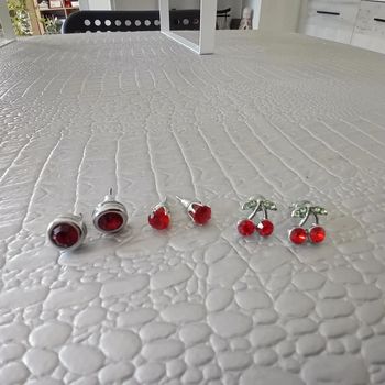 Lot de 3 paires de boucles d'oreilles