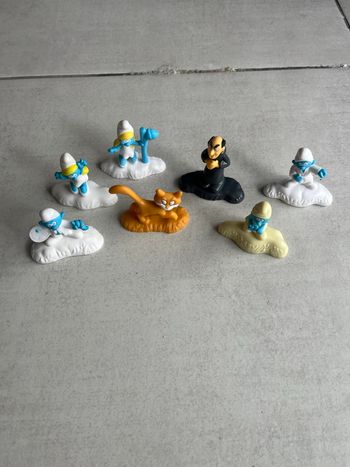 Lot de Schtroumpfs jouet McDo