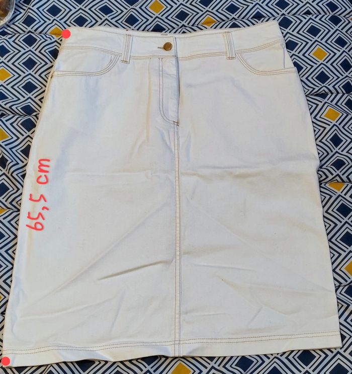 Jupe jeans Un Jour Ailleurs - photo numéro 4