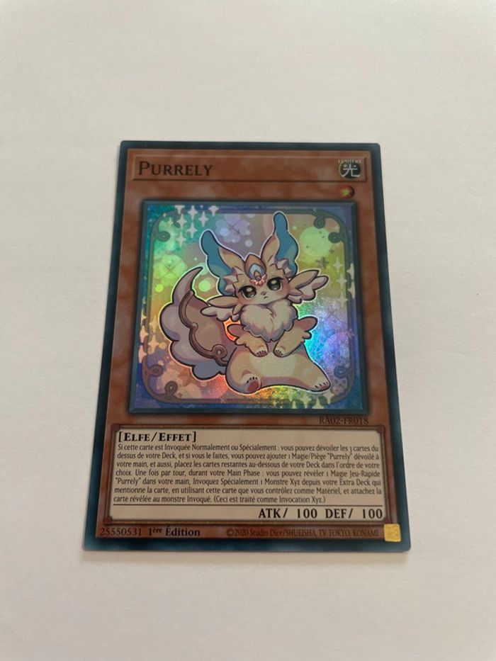 Yu-Gi-Oh! Purrely : SR RA02-FR018