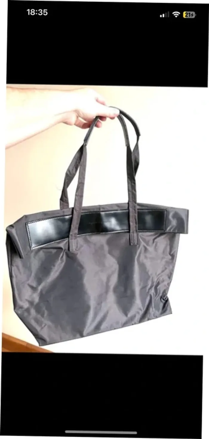 Sublime sac cabas séquoia marron - photo numéro 2