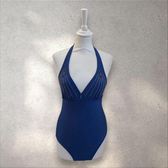 Maillot de bain une pièce avec strass taille 40