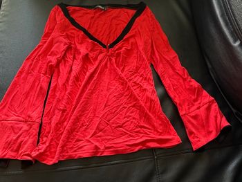 Haut rouge sinequanone taille S