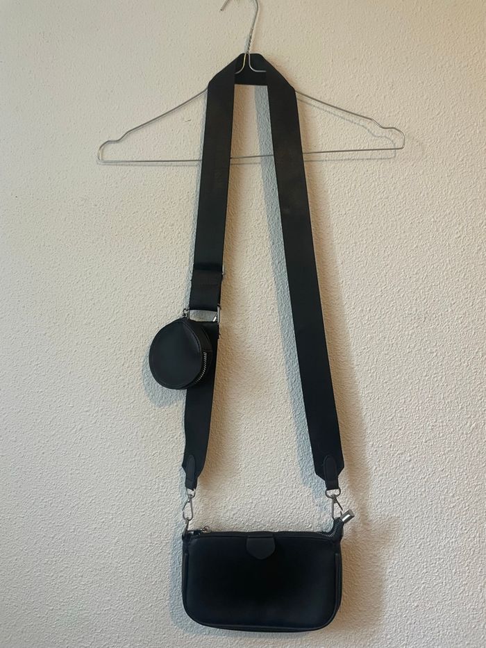 Petit sac bandoulière noir femme - photo numéro 7