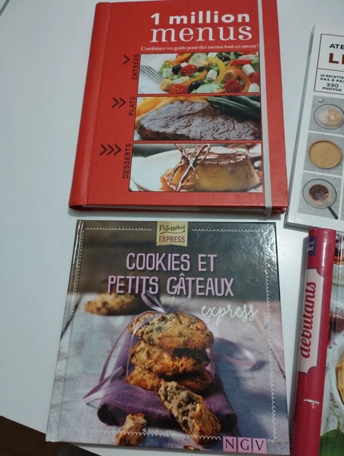 Lot de 4 livres de cuisine - photo numéro 3