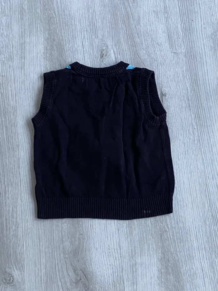 Pull sans manche taille 2/3 ans Zara - photo numéro 3