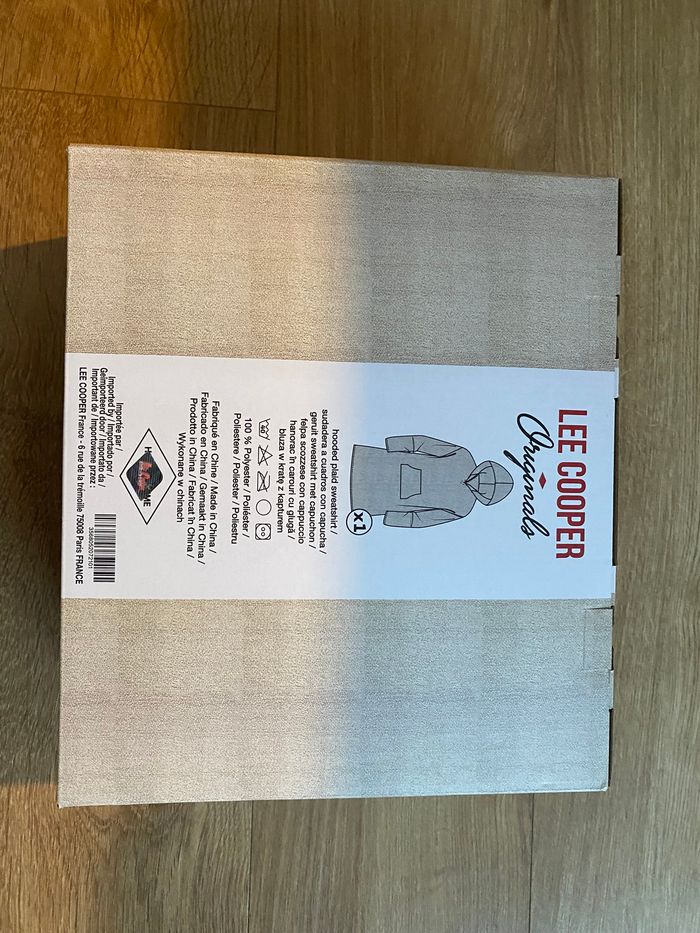 Sweat Plaid à Capuche - Lee Cooper - Neuf - photo numéro 2