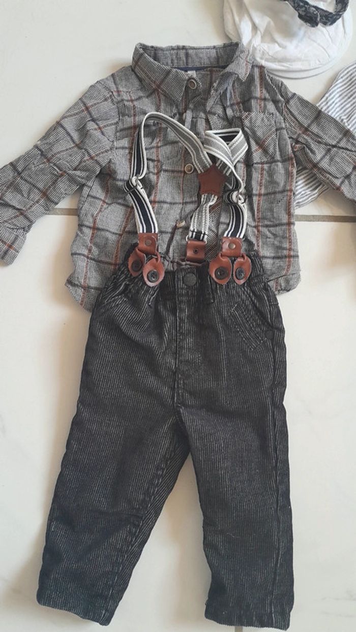 Lot de 2 ensemble chic 6 mois - photo numéro 2