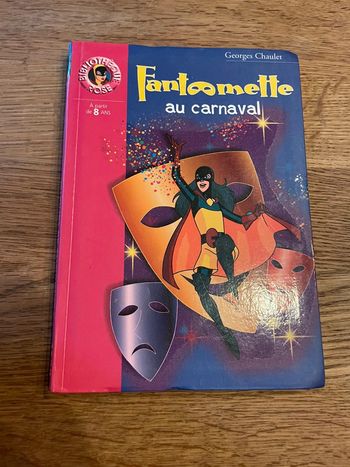 Livre La bibliothèque Rose Fantomette au carnaval
