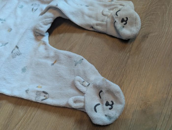 Pyjama velours Kiabi 3 mois - photo numéro 4