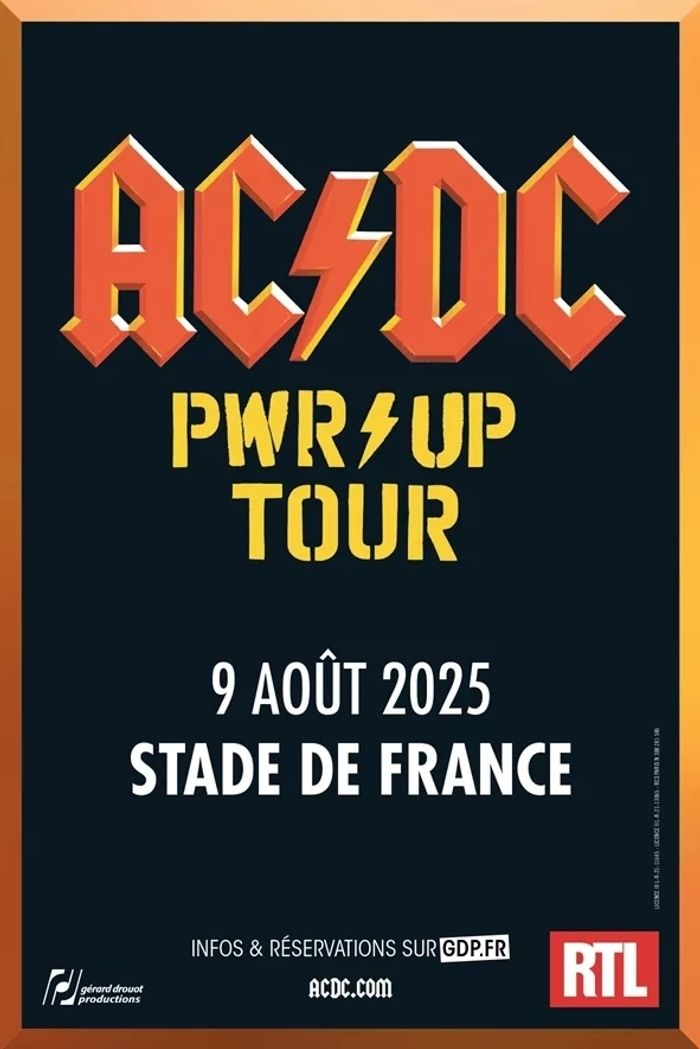 2 places ACDC Pelouse Paris