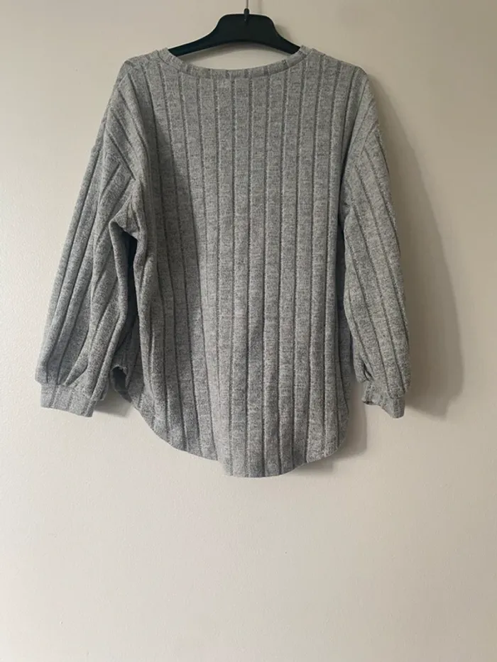Ensemble tunique et legging côtelé taille 6 ans DD - photo numéro 3