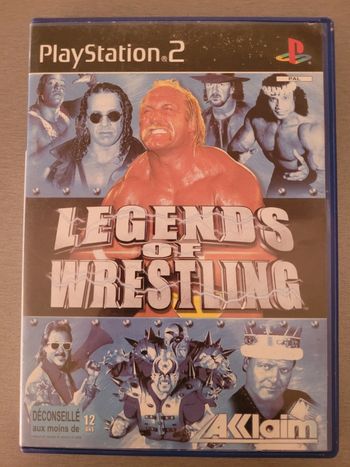 Jeux vidéo PS2 legends of wrestling