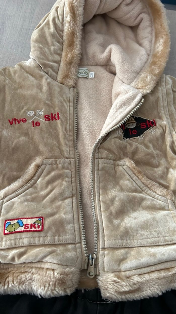 Ensemble pantalon et manteau neige ski garçon ou fille 23 mois - photo numéro 2