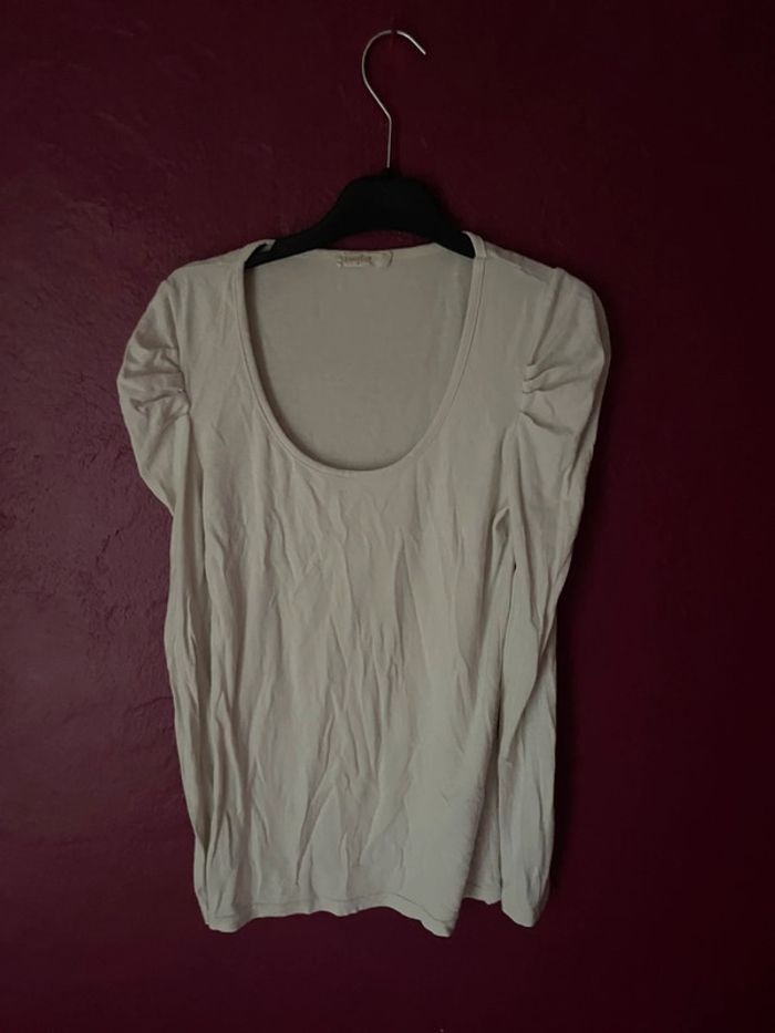 T-shirt beige manches longues Taille 34/XS Jennyfer - photo numéro 3