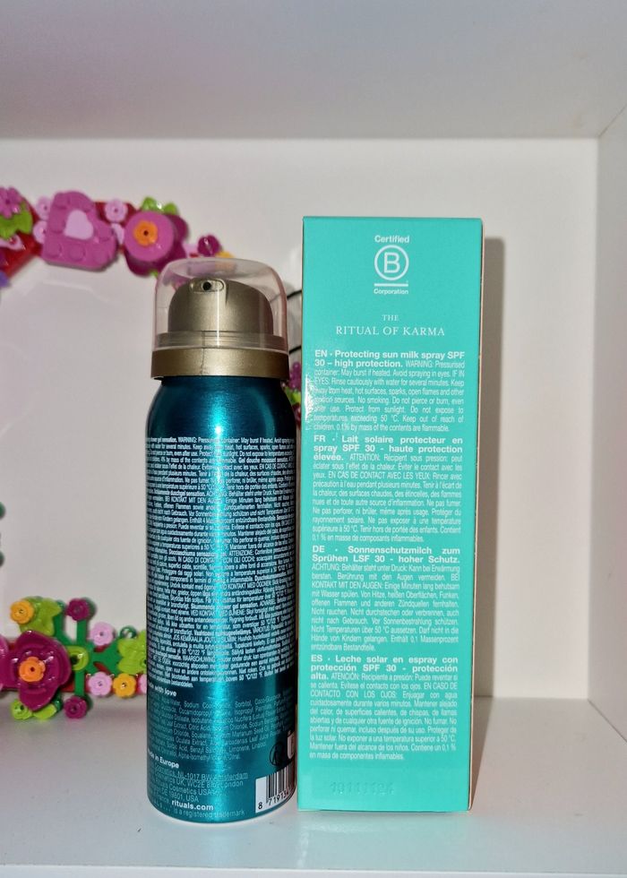 Lot gel douche également brume solaire haute protection rituals collection ritual of karma neuf - photo numéro 3