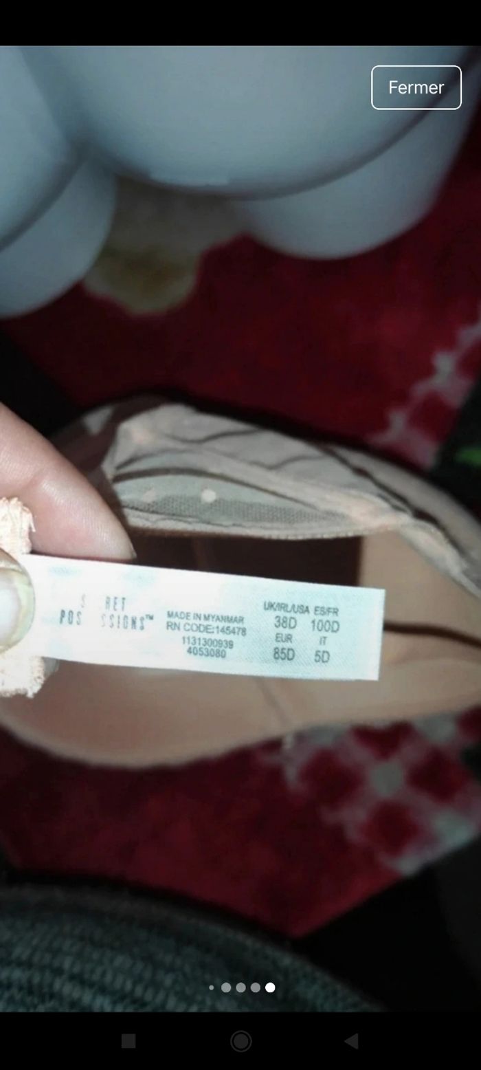 Très beau soutien gorge secret possession f1 - photo numéro 8