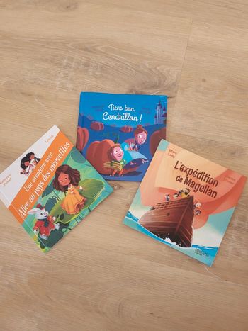 Lot de 3 livres édition hachette