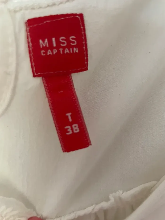 Robe blanche Miss Captain - photo numéro 3
