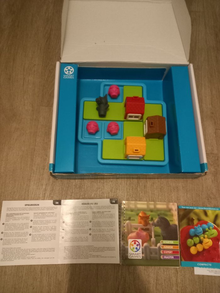 Jeu smart games les trois petits cochons - photo numéro 2