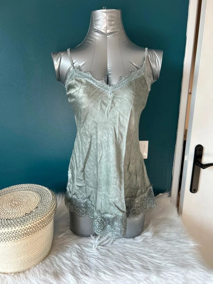 Débardeur vert - taille unique