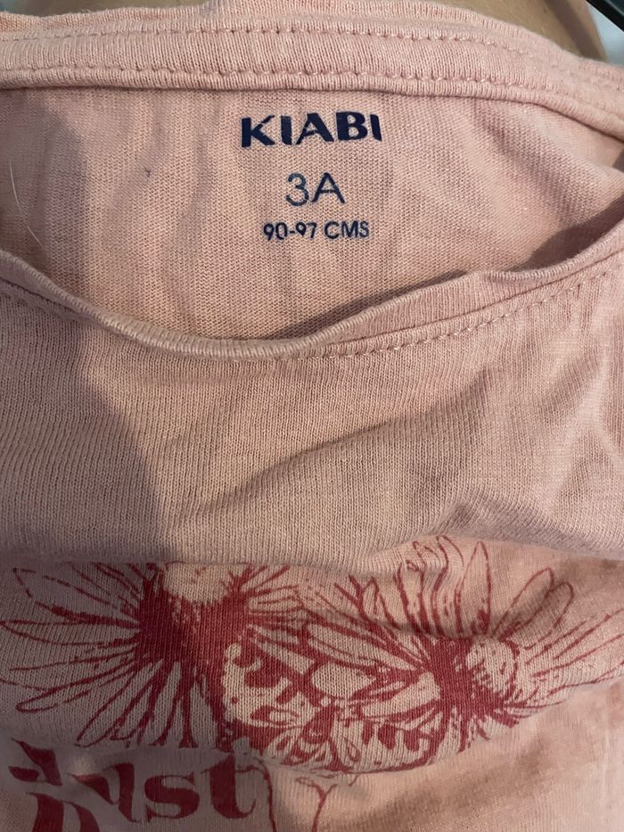 T-shirt fille manche courte - 3 ans - photo numéro 3