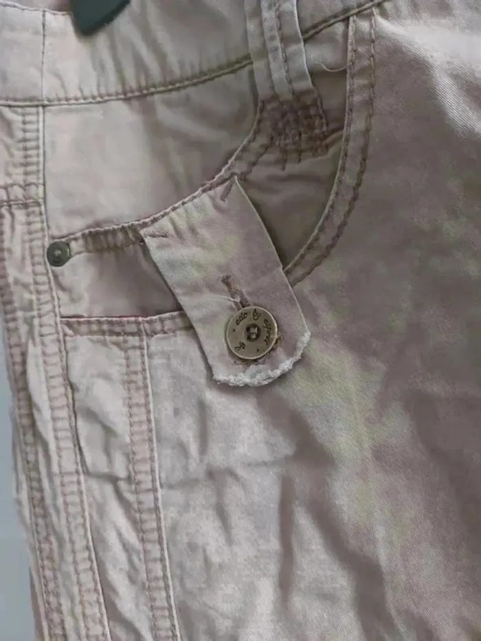Pantalon cargo beige Taille 34 - photo numéro 3