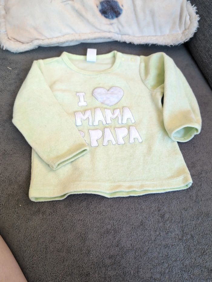 Pyjama 2 pièces fille 18 mois - photo numéro 5