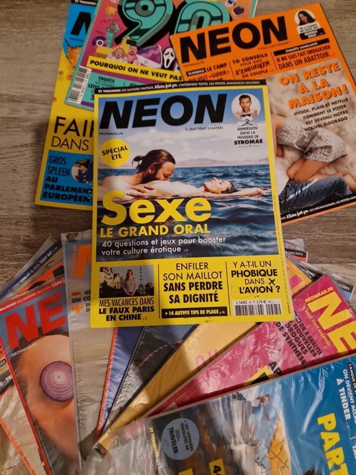 Lot magazines NEON - photo numéro 2