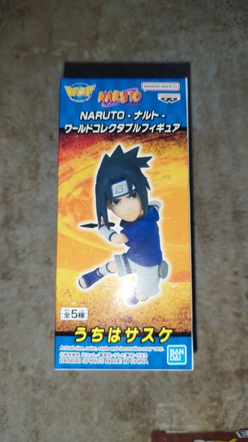 Figurine Naruto Uchiha Sasuke WCF World Collectable Figure