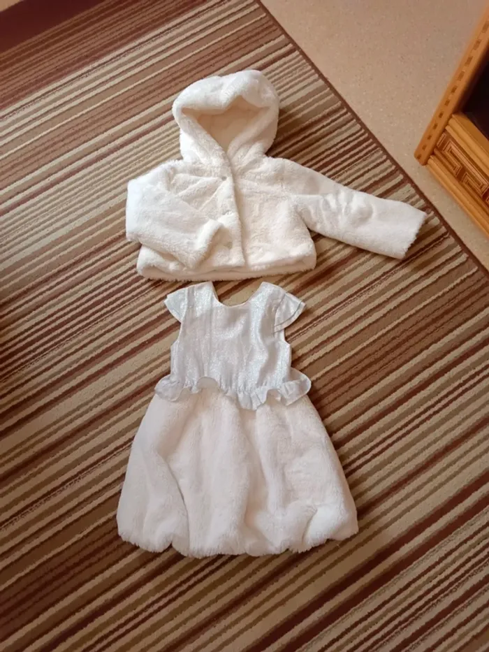 Ensemble robe de cérémonie 5/6 ans
